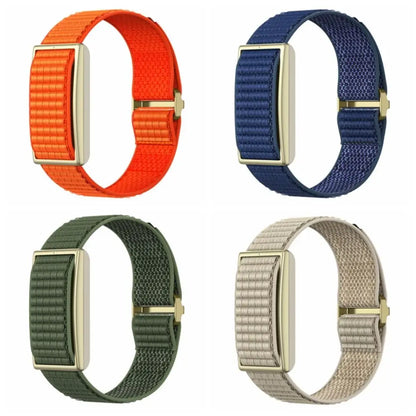 Nylon Sport Band Adjustable Loop Design Fitness Tracker Strap Breathable Replacement Wristband for Polar Loop for Men Women