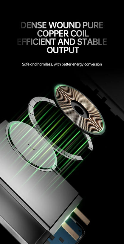 Ultra-thin Magnetic Power Bank Wireless Fast Charging Portable Battery for Apple Watch iPhone Samsung for Magsafe Powerbank