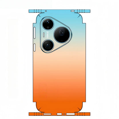 Colorful Matte Film Full Body Phone Protector Sticker For HUAWEI Pura 90 80 70 Ultra 70 Pro Back Sides Decal Wrap Skin Film