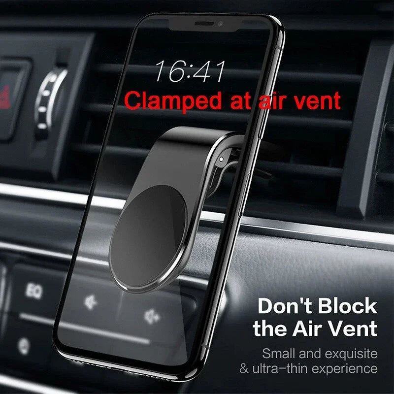 Magnetic Car Phone Holder Universal Air Vent Car Phone Mount Mobile GPS Support  Mobile Phone Holder, Car Supplies, Small Tools