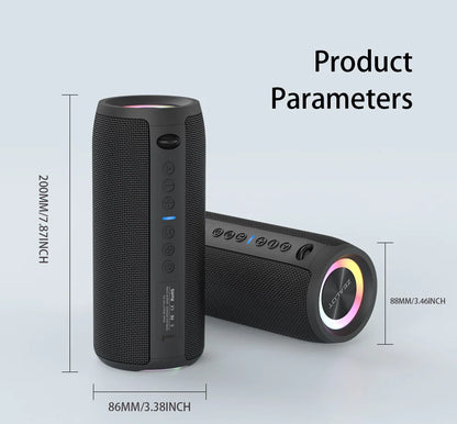 ZEALOT S51 Pro 40W Wireless Speakers, Outdoor Portable Subwoofer Speaker, 5200mAh Battery, 24 Hours Playtime Loud Stereo.