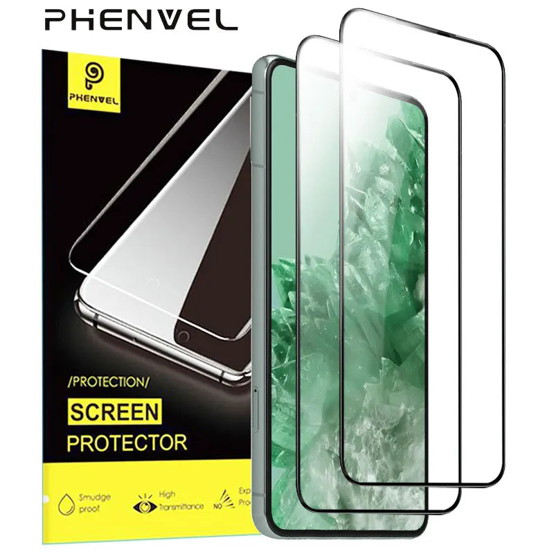 2Pc Safety Protective Glass For Google Pixel 9 10 Pro XL 8 8A 7A 5 6 6A 7 5a 4A 9 8 10a 9a Screen Protector Tempered Glass Film