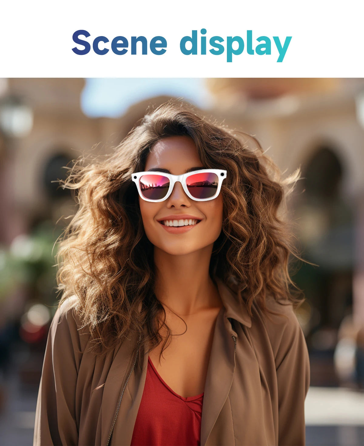 TOP 1 for Meta AI Smart Glasses 13MP Camera Video Recording 100+ Languages Translation Sunglasses Bluetooth Call Music Play