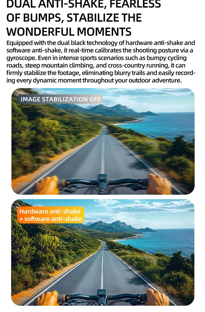 2026 New AI Smart Sports Glasses with 30MP Camera 4K Anti-shake Bicycle Riding Shooting Artifact Dual Mic 32GB Windproof Goggles