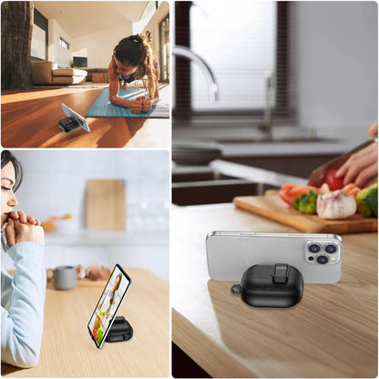 2025 New For AirPods 4 Case Latch wireless Bluetooth earphone Accessories Cover dermatoglyph Mobile phone holder switch Cases 3D