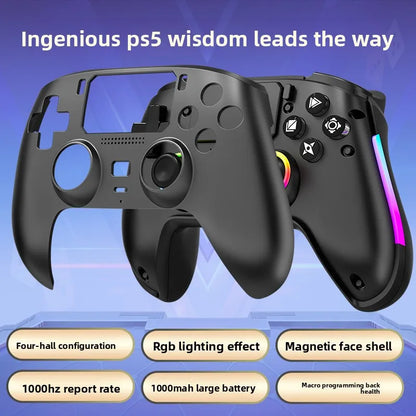 Wireless Gamepad Gyro Sensor Hall Joystick and Effect Trigger Built-in Speaker for PS5 ps4 Wired Controller Gamer Wireless Game