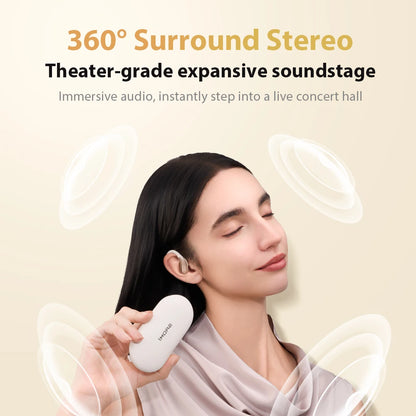 1MORE S11 Open-Ear Wireless Earphones Ultra-Thin Design Ear-Hook Earbuds Bluetooth V6.0 IPX5 28H Playtime