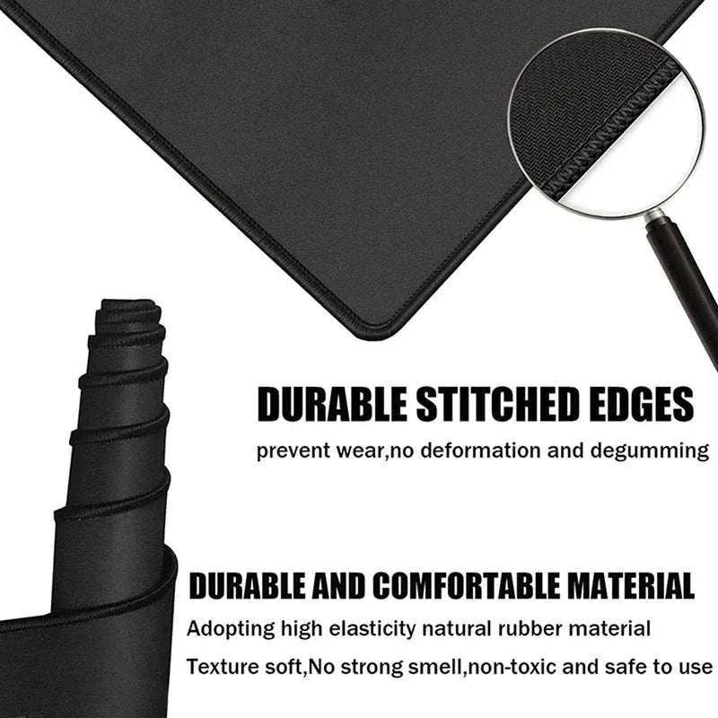Grey series Mouse Pad Large Computer Office Game Table Mats XXL Rubber Anti-slip Gaming Keyboard Mousepads Long Desk Pads