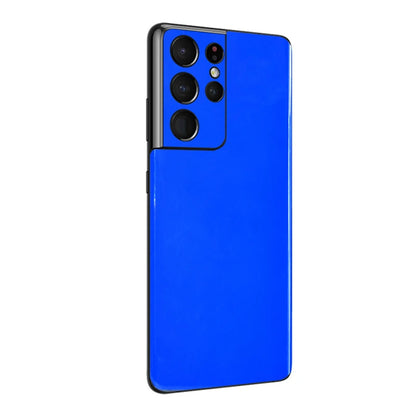 Glossy Candy Colorful Decal Phone Back Skin for SAMSUNG S25 S24 Ultra S23 S22+ S21 FE S20 FE A52 A53 A73 5G Wrap Sticker Film