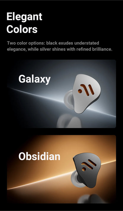 Fosi Audio IM4 Hifi Wired Earphones Open-Back Dynamic Drivers IEM Headphones For Music Monitoring Gaming Earbuds