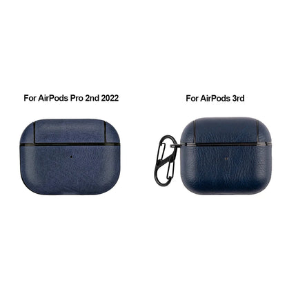 Leather PU Earphone Cover For AirPods Pro 3 2025 Case For AirPods Pro 2 2nd Pro2 Cases For AirPods 5 4 3 2 Funda Headphone Coque
