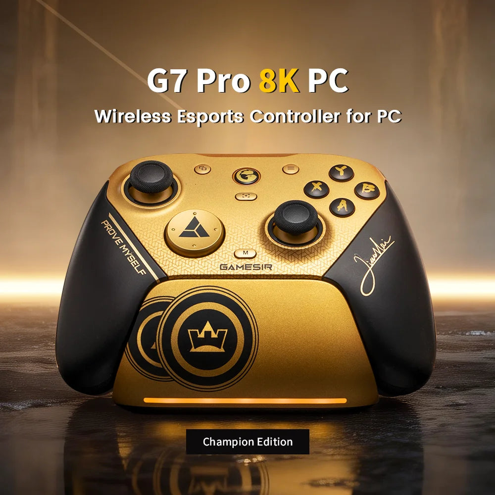 GameSir G7 Pro 8K Champion Edition Gaming Controller, Wireless Bluetooth Gamepad for Nintendo Switch 2, Android, iOS, PC, Steam