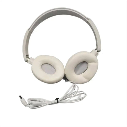 Sound Wired Headphones Over Ear Headset Bass HiFi Sound Music Stereo Earphones Flexible Adjustable Headset For PC Mobile