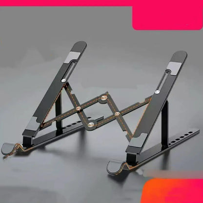 Foldable Laptop Stand Holder Riser Portable Adjustable Notebook Stand Computer Stand 7 Angles for MacBook Tablets
