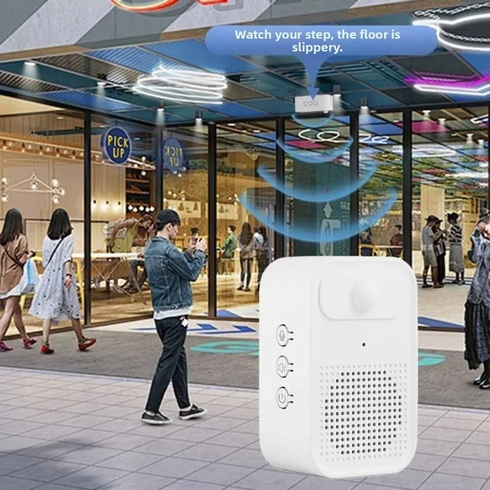 Infrared Sensor Welcome Doorbell Recording Function Wireless Door Greeter Sensor Alarm Anti-theft Smart Door Bell Chime