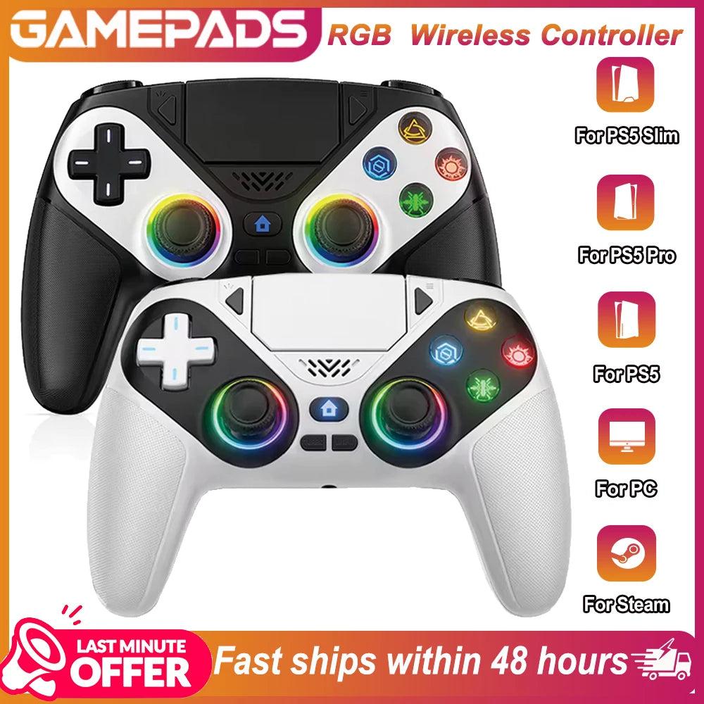 Gamepad For Playstation 5 Wireless Controller PS5 Console Gaming Controller With Turbo Dual Sense Vibrate Programming