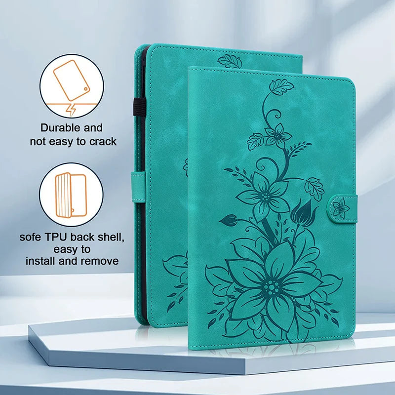 Leather Case for iPad Air 11 13 2024-26 iPad 5th 6th 7th 8th Gen iPad 10.9 2022 11th 2025 Pro 11 2024 9.7 2018 Mini 8 6 Shell