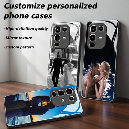 Custom Photo Mirror Glass Phone Case for Infinix Note 50/40/30/S/Pro/Pro+/X