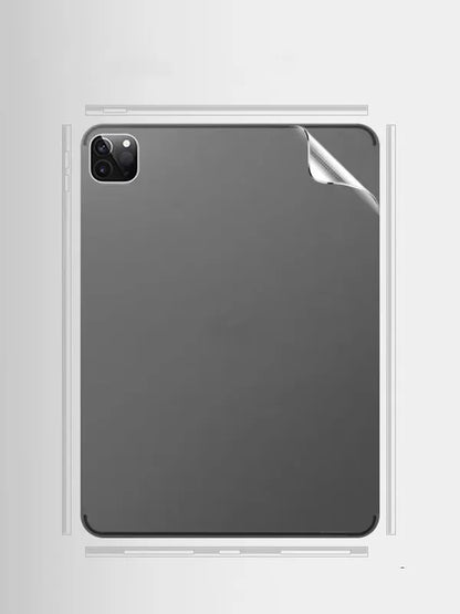 Transparent Frosted Decal Skin for iPad Pro 2021 2020 2018 12.9 11 Air 4 5 Mini 6 Back Screen Protector Cover Matte Sticker