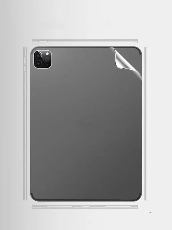 Transparent Frosted Decal Skin for iPad Pro 2021 2020 2018 12.9 11 Air 4 5 Mini 6 Back Screen Protector Cover Matte Sticker