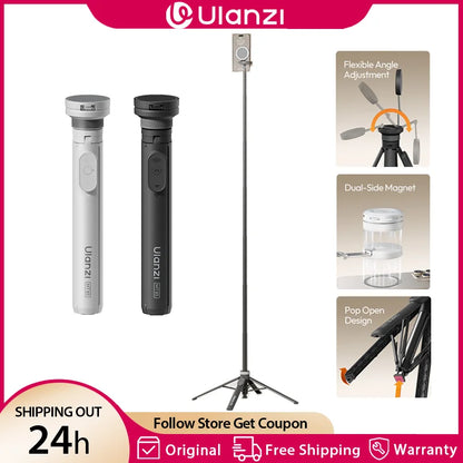 Ulanzi MT85 1.5M Upgrade Magsafe Phone Tripod for Iphone 17 16 15 Android Automatic Tripod Selfie Stick for Smartphone Vlog Live