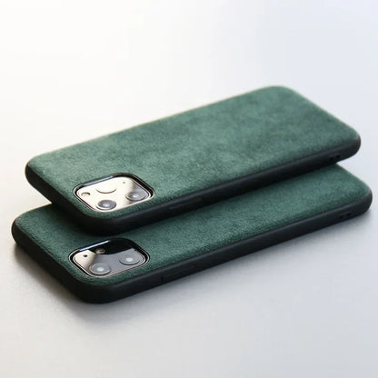 Phone Case Made of Italian Leather for Google Pixel 9 Pro 8 Pro 7 Pixel Fold 8A 7A Luxury Business Artificial Phone Case