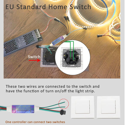 24V Horse Race Running Water Strip Light COB Flexible Ribbon 5M 10M 15M 20M Tape Lamp Work with Smart Switch Control Controller
