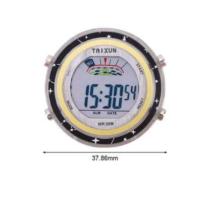 Motorcycle Digital Clock Waterproof Motorbike Stick-on Dashboard Car Clock Car Stick-On Mini Watch For Dashboard Boat Bike