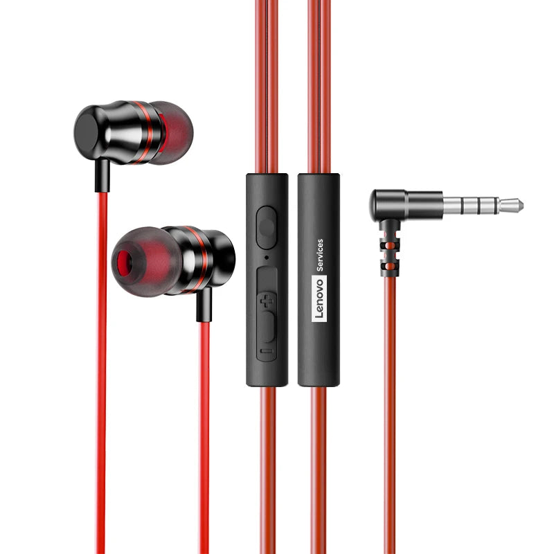 Lenovo YF38 Wired Headphones Type-C/3.5mm With Wire Control In-ear Wired Earphones With Mic For Laptop Computer Tablet Phone
