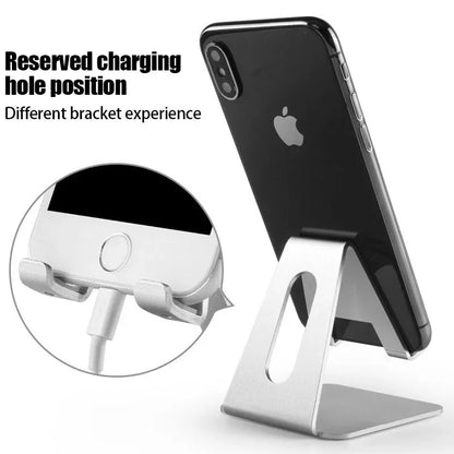 Universal Lazy Tablet Bracket Desktop Metal Mobile Phone Stand for All Smartphone iPhone Xiaomi Samung Galaxy Tab Live Mount