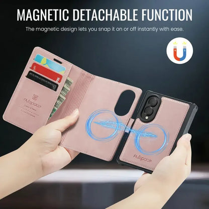 Galaxy Z Fold8 2 In1 Detachable Flip Cover Leather Wallet Case For Samsung Galaxy Z Fold 8 Magnet Card Slots Holder Wallet