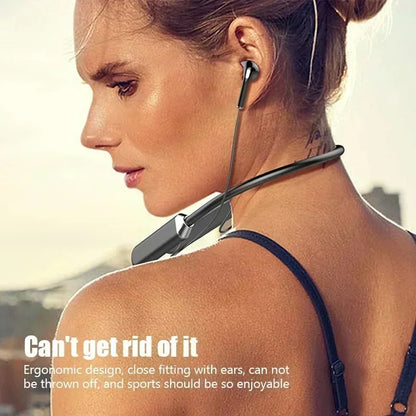 Wireless Neckband Bluetooth Earphones High Sound Quality Stereo Battery Display HD Voice Call Sports Headphones New Product 2025