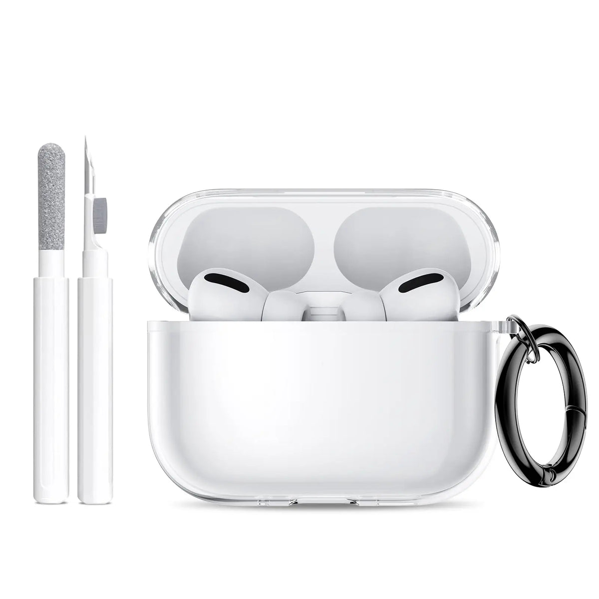 for Airpods Pro 3 Case Clear Glitter Sparkle Bling Clear Case for Airpods Pro 3 Case Cover 2025 Soft TPU Case for Airpods Pro 3