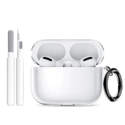 for Airpods Pro 3 Case Clear Glitter Sparkle Bling Clear Case for Airpods Pro 3 Case Cover 2025 Soft TPU Case for Airpods Pro 3