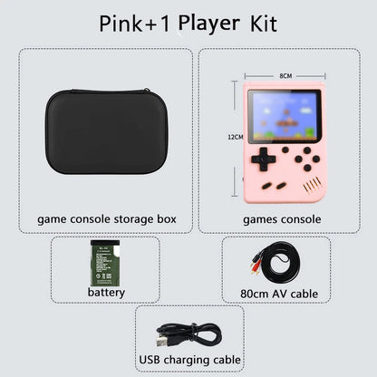 Built-in 500+ Classic Games Children's Handheld Game Players for Gameboy Output Emulator Charging Can Be Connected To The TV