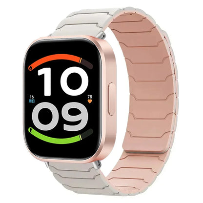 Magnetic Silicone Strap For Redmi Watch 6 Active-Lite/6-5-4 Sports Bracelet Wristband For Xiaomi Mi Band 10 Pro/9 Pro/8 Pro Belt