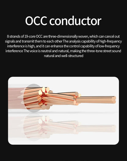 Aux Cable Jack 3.5MM To 3.5MM Audio Cable 7N OCC HIFI 3.5mm Aux Audio Cable Hifi Stereo for Headphone Mobile Phone Speaker TV