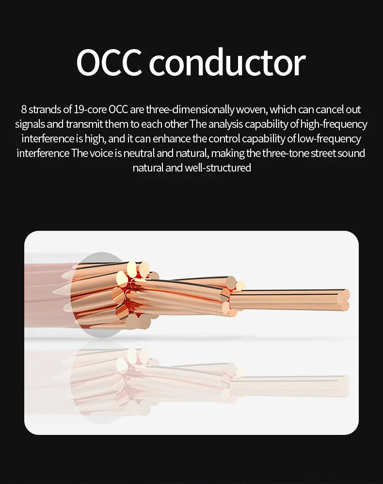 Aux Cable Jack 3.5MM To 3.5MM Audio Cable 7N OCC HIFI 3.5mm Aux Audio Cable Hifi Stereo for Headphone Mobile Phone Speaker TV