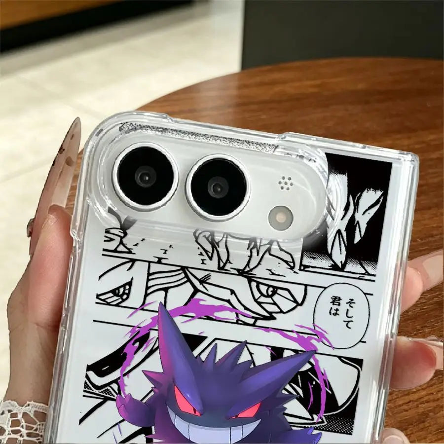 Retro Anime P-okemons Transparent Soft Phone Cover Case for Apple iPhone Duo 18Pro Max 18 Pro