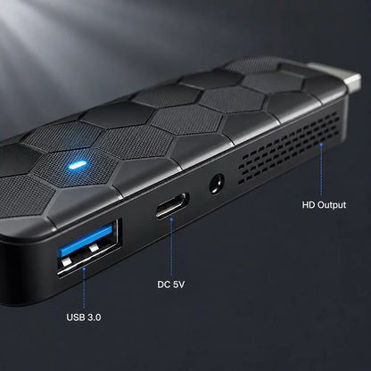 4K 8K UHD R3+ Streaming TV Stick Android 16, 8GB+128GB Storage WiFi6 Bluetooth 5.0 Built-in Google Assistant