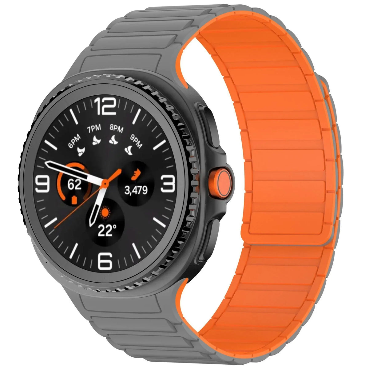 Silicone Strap For Samsung Galaxy Watch 8 40mm 44mm Magnetic Bracelet Accessories Wristband For Galaxy Watch 8 Classic 47mm Belt