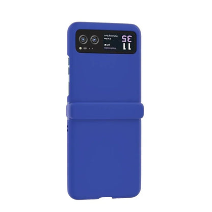 Candy Color Hinge Protective Phone Case For Motorola Razr 70 60 50 40 Ultra Skin Feel Shockproof Cover PC Bumper Shell Funda