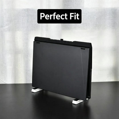 Laptop Vertical Stand Dual‑Use Desktop Holder With Anti‑Slip Strip For Laptop Tablet Phone Space‑Saving Upright Support Bracket
