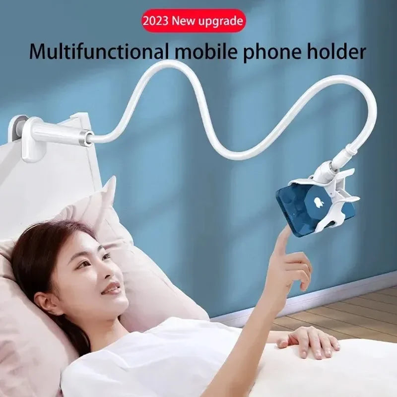 Multifunction Lazy Holder Adjustable Long Arm Universal Mobile Phone Holder Long Arm Cellphone Clip Home Bed Desktop Mount Phone