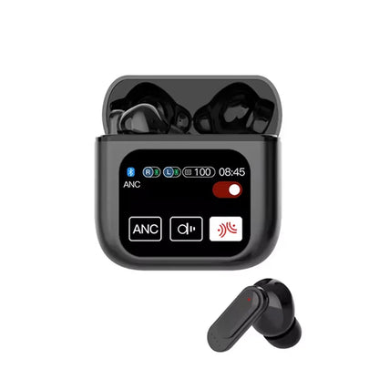 SE-60 TWS Touch Screen Bluetooth 5.4 Earphones ANC ENC Noise Cancelling Gaming Low Latency Stereo Wireless Earbuds Long Battery