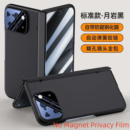 For Google Pixel 10 Pro Fold Case Magsafe Matte Spring Hinge Lens Screen Protector Full Protection All-inclusive Cover