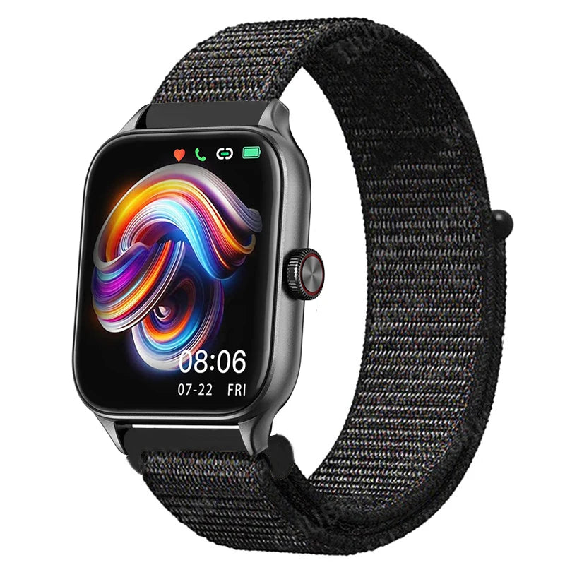 Nylon Loop Band For Amazfit GTS 4/3/2e Mini/GTR 4/3/2e/Balance/Stratos 20/22mm Watch Bracelet for Correa Amazfit Bip 5-6 Straps