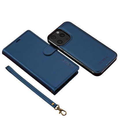2 in 1 Removable Flip Leather Case For iPhone 18 17 16 Pro Max Air 15 14 13 12 11 Pro X Max XR 7 8 Plus SE Magnetic Wallet Cover