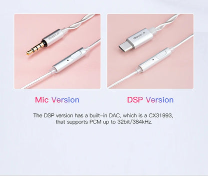 iBasso Jr. Gelato HiFi Wired Earphones In Ear Music Headphones High Quality Sport Headset Customized Pc Gamer Accessories Gifts