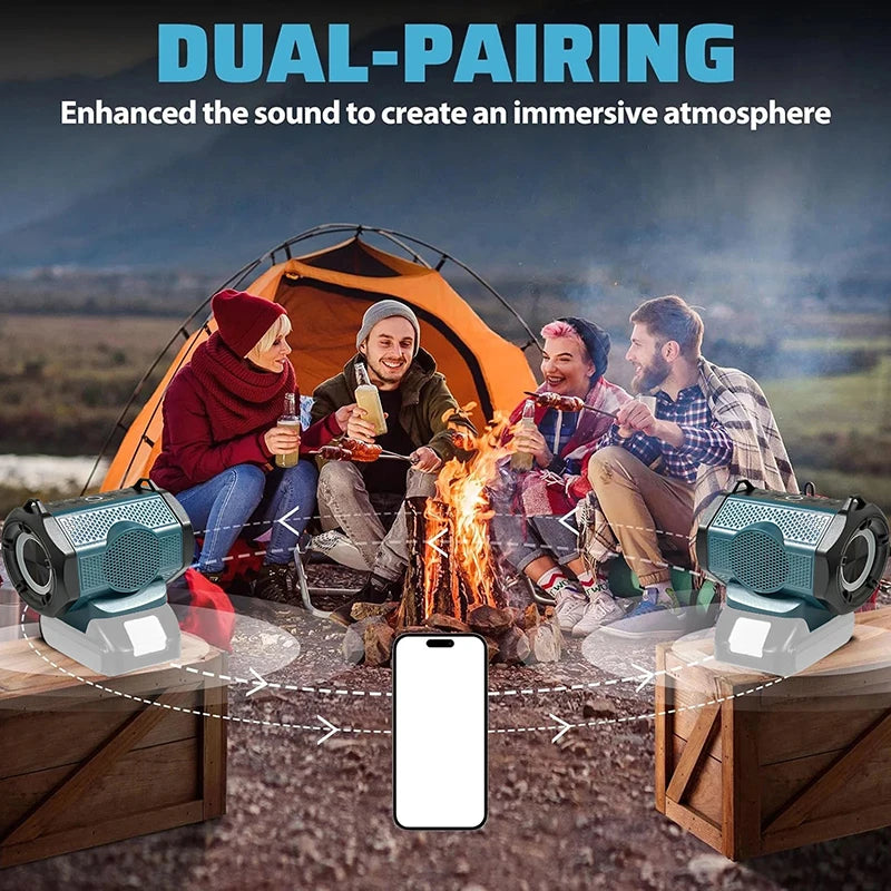 Subwoofer Bluetooth Speaker Portable Wireless Radio FM Powerful Computer Caixa De Som Woofers Sound Box Music PC Bass Lamp Audio